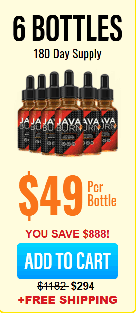 java burn 6 bottles price